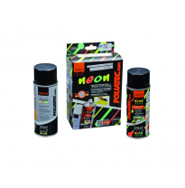 Foliatec Spray Vinilo (Dip) Neon 2-Piezas Juego - Verde 1x400ml + Base Coat 1x400ml